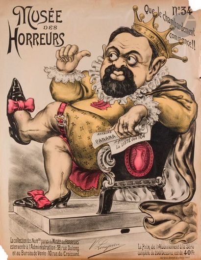 null [AFFAIRE DREYFUS] 
VICTOR LENEPVEU 
Le Musée des horreurs. 1899-1900. 
Ensemble...