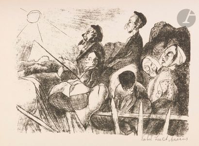 null [ILLUSTRATIONS] 
Rahel SZALIT (1896-1942), Illustrations pour Menschen und Szenen...