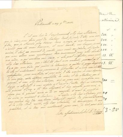 null DIVERS. 6 lettres ou documents

Adélaïde d’Orléans (las d’émigration, Portsmouth...