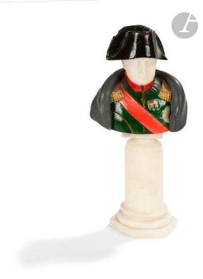 L’Empereur Napoléon Ier en buste, portant...