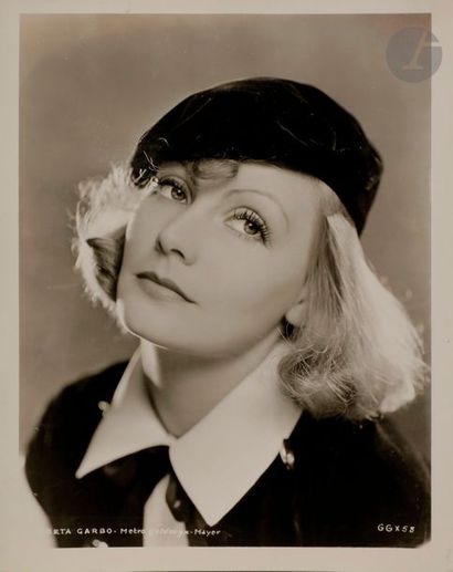 null Metro-Goldwin-Mayer 
Greta Garbo, c. 1930-1940. 
Huit (8) épreuves argentiques...