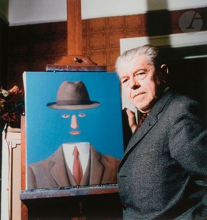 null Roland d’Ursel (1926)
René Magritte rue Esseghem. Le peintre chez lui. Magritte...