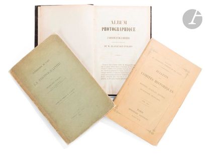 null Louis Désiré Blanquart-Evrard (1802-1872)
Trois (3) volumes. 
Bulletin des comités...