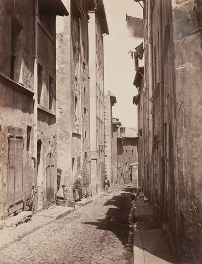 null Adolphe Terris (1820-1900)
Marseille, 1862. 
Rénovation de la vieille ville...