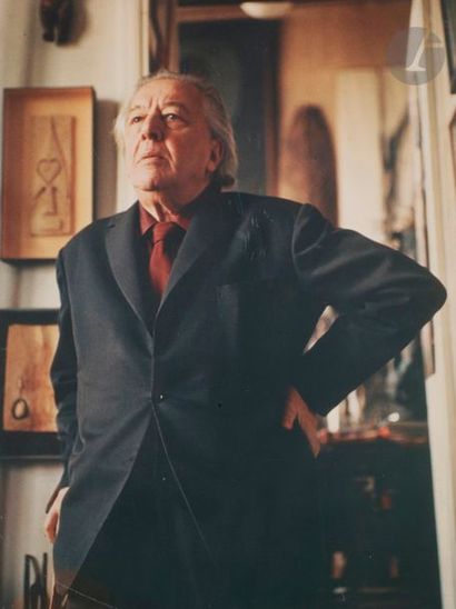 null Gisèle Freund (1908-2000)
André Breton, Paris, 1956.
Épreuve chromogénique (c. 1970)...