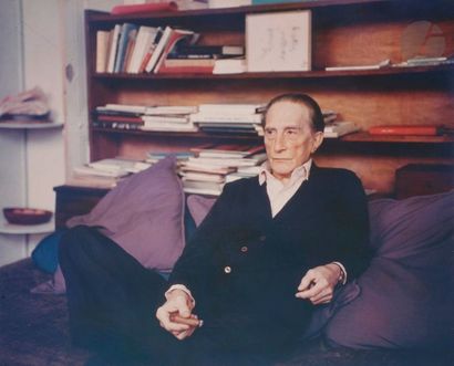 null Gisèle Freund (1908-2000)
Marcel Duchamp, Paris, 1966. 
Épreuve chromogénique...