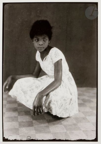 null Jean Depara (1928-1997) 
République Démocratique du Congo.
Jeune fille à la...