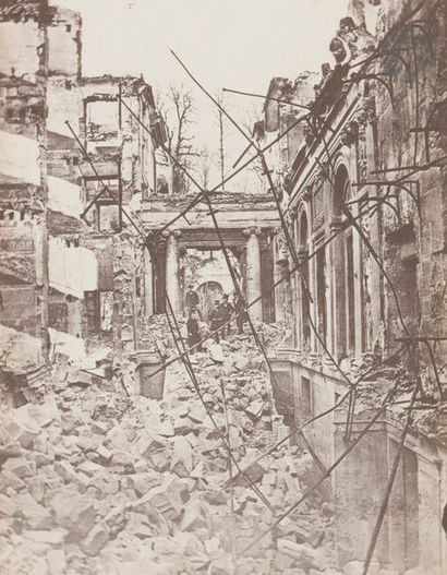 null Hippolyte Blancard (1843-1924) 
Ruines de la Commune de Paris, 1871.
Album de...