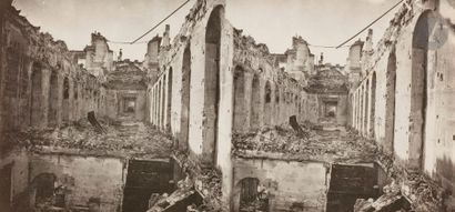 null Hippolyte Blancard (1843-1924) 
Ruines de la Commune de Paris, 1871.
Album de...