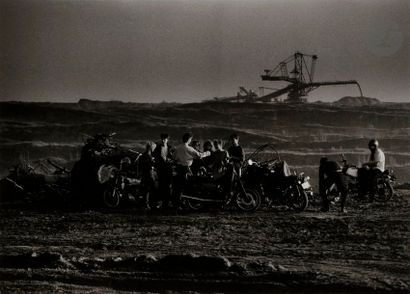 null Barbara Klemm (1939) 
Mine de charbon près de Leipzig, 1990. 
Épreuve argentique...
