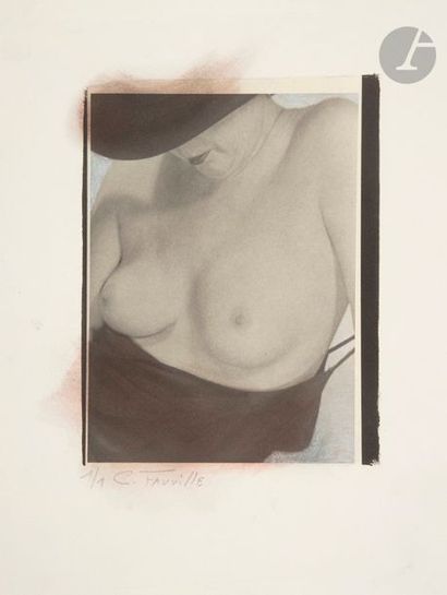 null Claude Fauville (1940) 
Nus féminins, c. 1990. 
Sandrine. Isabelle. 
Trois (3)...