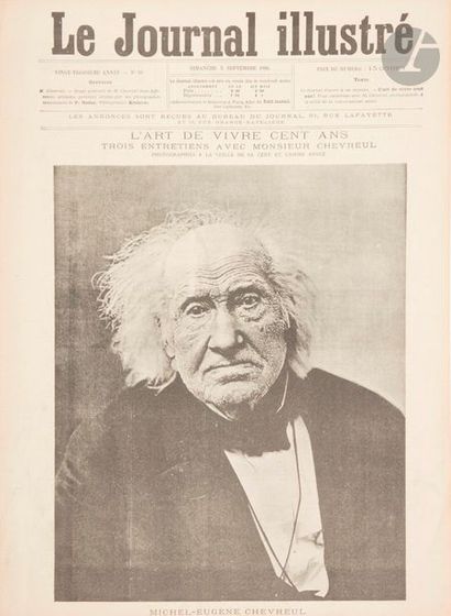 null Le Journal illustré, dimanche 5 septembre 1886.
Entretien de Monsieur Michel-Eugène...