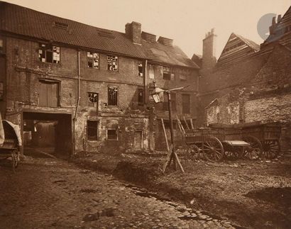 null Henry Dixon (1820-1893)
Relics of old London, 1867-1880. 
Old Houses in Alderscate...