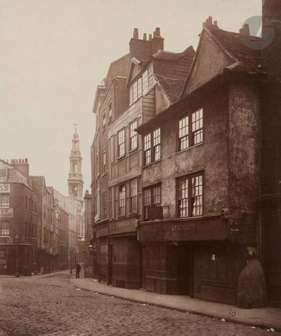 null Henry Dixon (1820-1893)
Relics of old London, 1867-1880. 
Old Houses in Alderscate...