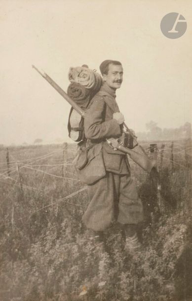 null Soldat-photographe amateur
Première Guerre mondiale, 1914-1918. 
Somme. Oise....