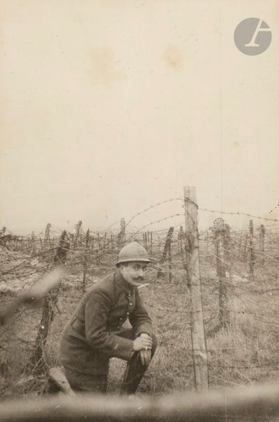 null Soldat-photographe amateur
Première Guerre mondiale, 1914-1918. 
Somme. Oise....