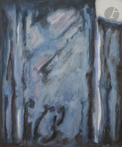 null Robert HELMAN (1910-1990)
Composition bleue
Huile sur toile.
Signée en bas à...