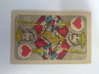 null Cartes « suisses » : Belgique ?, c.1890 ; 52/52 cartes sur méchant carton ;...