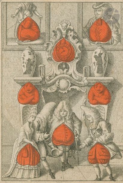null Cartes Almanach “Wallenstein” : J.G. Cotta, Tübingen, 1807 ; 45/52 cartes ;...