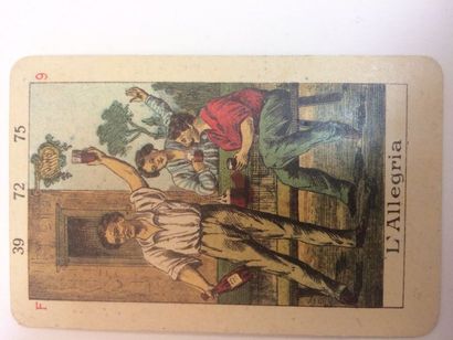 null Grand Jeu de Mlle Lenormand, Grimaud, c.1890 ; 54/54 cartes ; boîte ; TBE. 