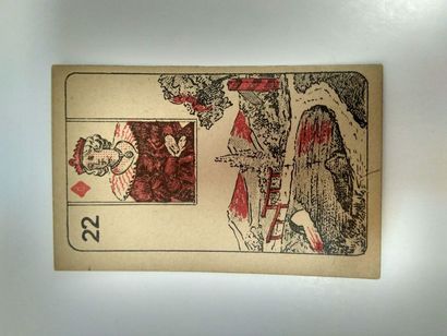 null Ensemble de jeux divinatoires : Petit Lenormand, Dick & Fitzgerald, New York,...