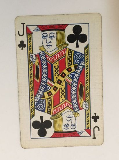 null Jeu au portrait anglo-américain : A. Dougherty, New York, c.1935 ; 52/52 cartes...