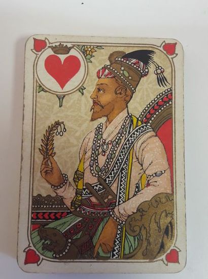 null Cartes indiennes : B.P. Grimaud, c.1900 ; 52/52 cartes ; dos vert ; BE. + 16...