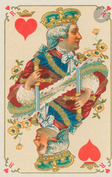 null Jeu Louis XV : B.P. Grimaud, Paris, 1902 ; dessins Jules-Auguste Habert-Dys...