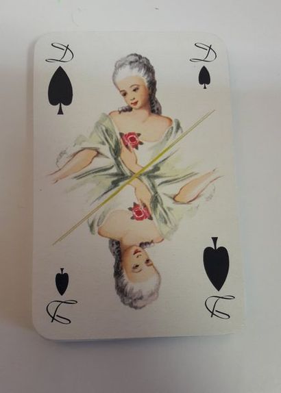 null Jeu Clavecin, Catel et Farcy, 52 cartes + 2 jokers + carte titre + boîte. TBE....