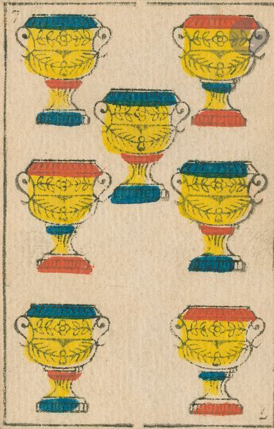 null 10 cartes espagnoles, Boisse, Bx / Albarret, Agen (?), 1840-60, gravure sur...