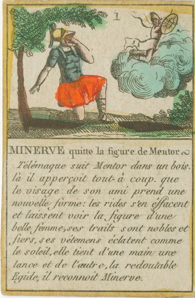 null Grand jeu des Aventures de Télémaque : Anonyme du Gil-Blas, Paris, vers 1825...