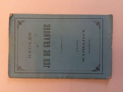 null Grabuge : Watilliaux, Paris, c.1890 ; 88/104 cartes en 4 couleurs (jaune, gris,...