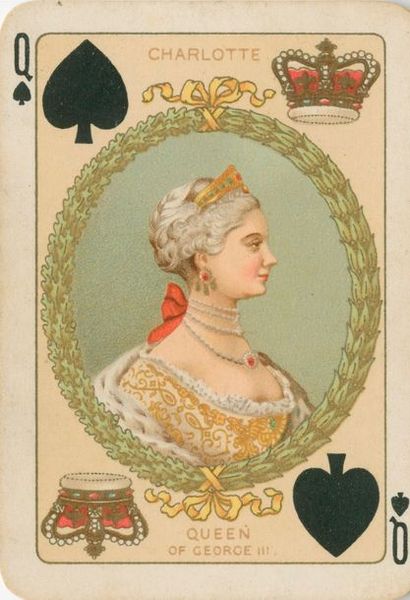 null Jeu Diamond Jubilee : Goodall & Son, Londres, 1897 ; 52 cartes ; chromolithographie,...