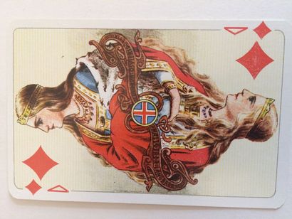 null Jeu islandais « Historical Icelandic Playing Cards » (copie d’un jeu XIXe),...