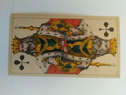 null Tarot « bourgeois » : C.L. Wüst, Francfort a/M, c.1880 ; 78/78 cartes ; 109...