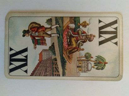 null Tarot « Industrie u. Glück », type A : F. Piatnik & Söhne, Vienne, c.1900 ;...