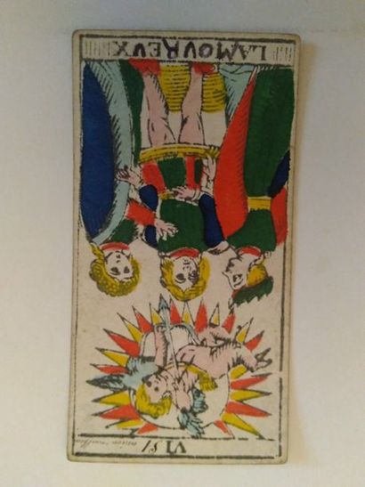null Tarot de Marseille : Conver (Levenq), milieu du XIXe s. ; 51/78 cartes ; gravure...
