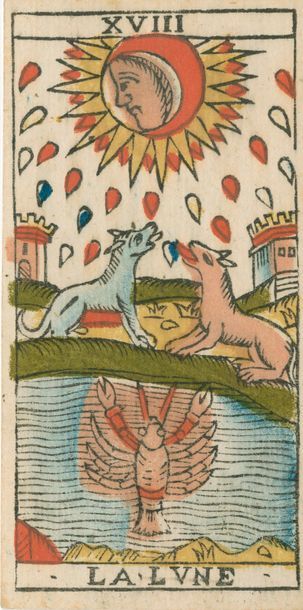 null Tarot « de Marseille » : Claude Rochias-L'Héritier, Saint-Sulpice (canton de...