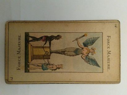null Grand Etteilla II : France, c.1880 ; 78/78 cartes ; lithographie, couleurs aux...