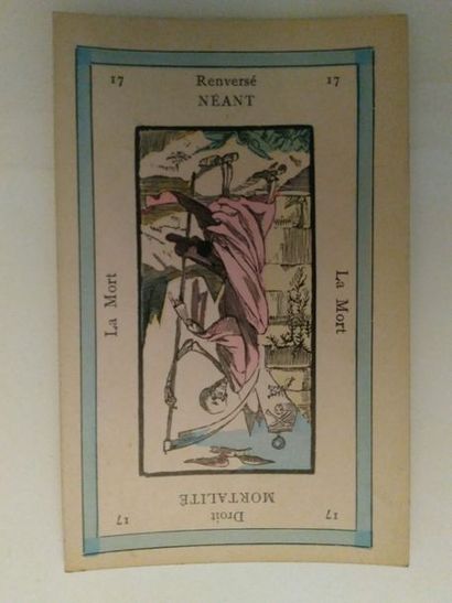null Grand Etteilla II : France, c.1880 ; 78/78 cartes ; lithographie, couleurs aux...