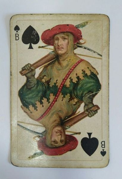 null Prinzkarte No 402 : B. Dondorf, c.1910 ; 52/52 cartes + joker ; timbre Deutsches...
