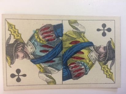 null Patience : Frommann & Morian, c.1880 ; 52/52 cartes ; litho et couleurs aux...
