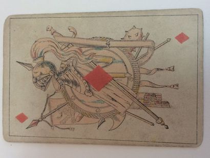 null Jeu aux Trophées : Daveluy, Bruges, c.1880 ; 47/52 cartes. EM. 