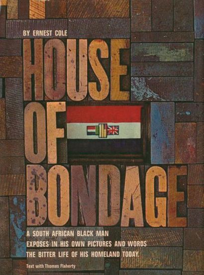 null COLE, ERNEST (1940-1990)
House of Bondage.
A Ridge Press book, Random House,...