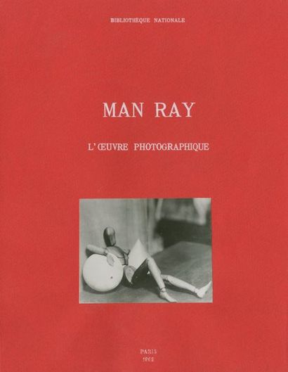 null MAN RAY (1890-1976)
Man Ray. L'oeuvre photographique. 
Bibliothèque Nationale,...