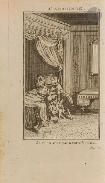  [MARÉCHAL (Sylvain)]. Contes saugrenus. Bassora, 1789. — In-8, 194 x 121 : (2 ff.),...