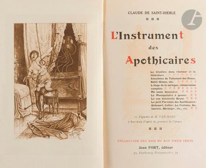 null MAC ORLAN (Pierre) (sous le pseudonyme de Claude de Saint-Hieble).
L’Instrument...