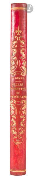 null DUMAS (Alexandre).
Filles, lorettes et courtisanes.
Paris : Dolin, 1843. — In-8,...