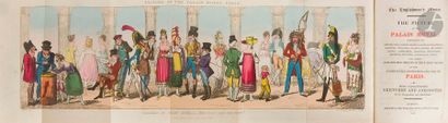 null [CRUIKSHANK (George)].
The Englishman’s Mentor. The picture of the Palais-Royal...