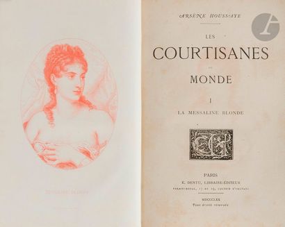  HOUSSAYE (Arsène). Les Grandes dames. Nouvelle édition. - Les Parisiennes. Nouvelle...